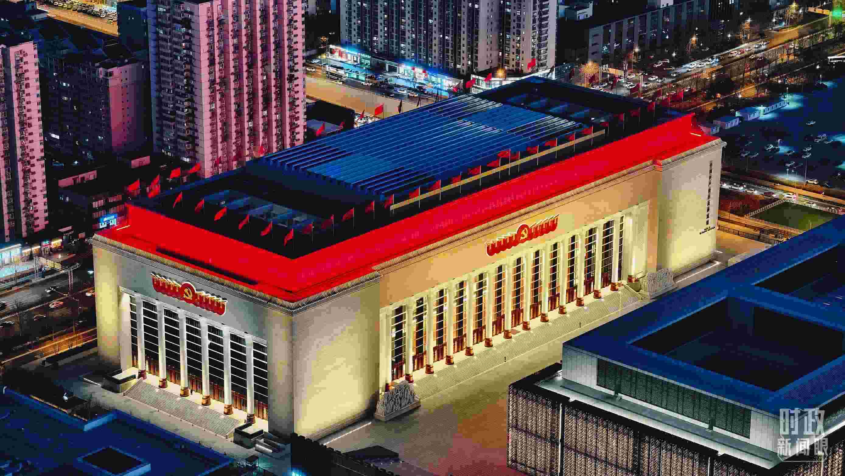 △中國共產(chǎn)黨歷史展覽館。（總臺央視記者張宇拍攝）