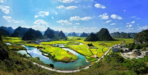 廣西天等都康田園風(fēng)光。主辦方供圖