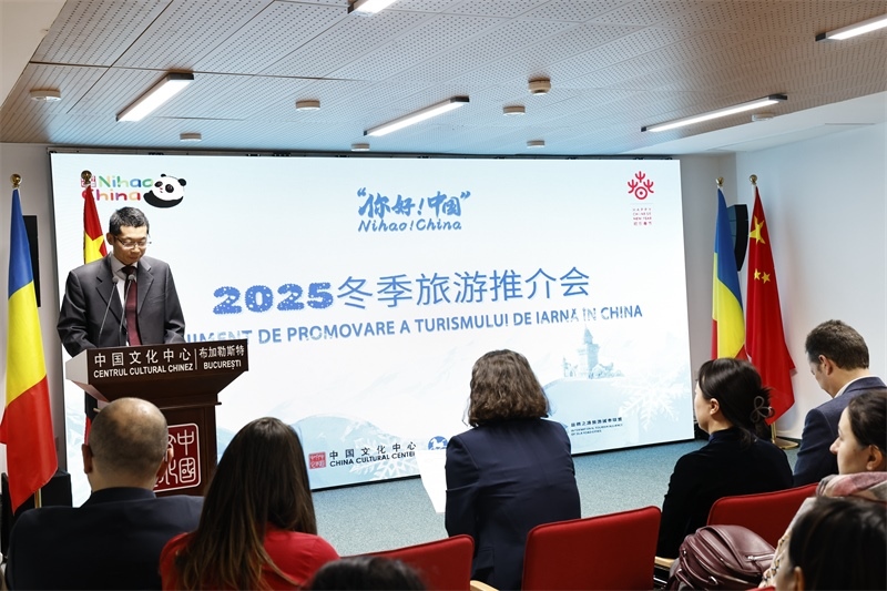 推介會現(xiàn)場。布加勒斯特中國文化中心供圖