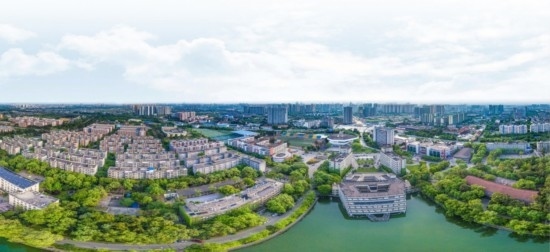 成都理工大學全景航拍圖。成都理工大學供圖