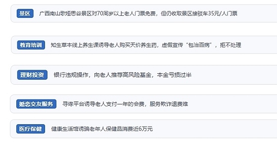 網(wǎng)友在“人民投訴”平臺反映涉銀發(fā)消費相關(guān)糾紛。（“人民投訴”用戶投訴截圖）