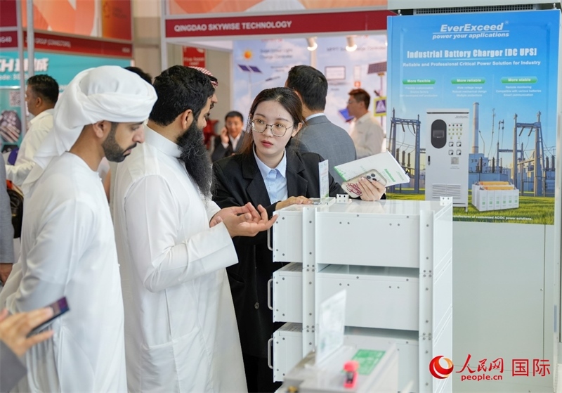 展會現(xiàn)場。人民網(wǎng) 塔里克·易卜拉欣攝