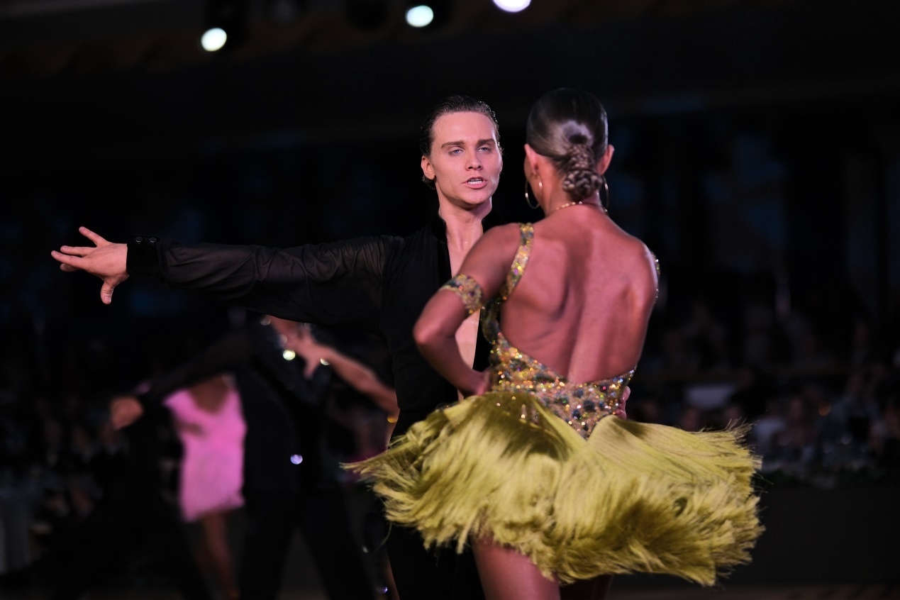 第七屆“克里姆林宮杯”國標(biāo)舞錦標(biāo)賽現(xiàn)場。于子恒攝