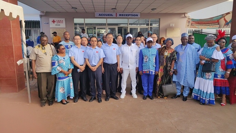 活動(dòng)現(xiàn)場。醫(yī)療隊(duì)供圖