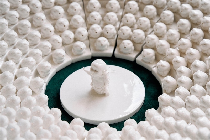 倫敦手工周中國館展品。楊浩鵬攝