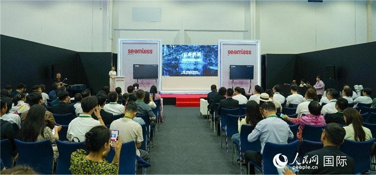 活動(dòng)現(xiàn)場(chǎng)一景。人民網(wǎng) 塔里克·易卜拉欣攝